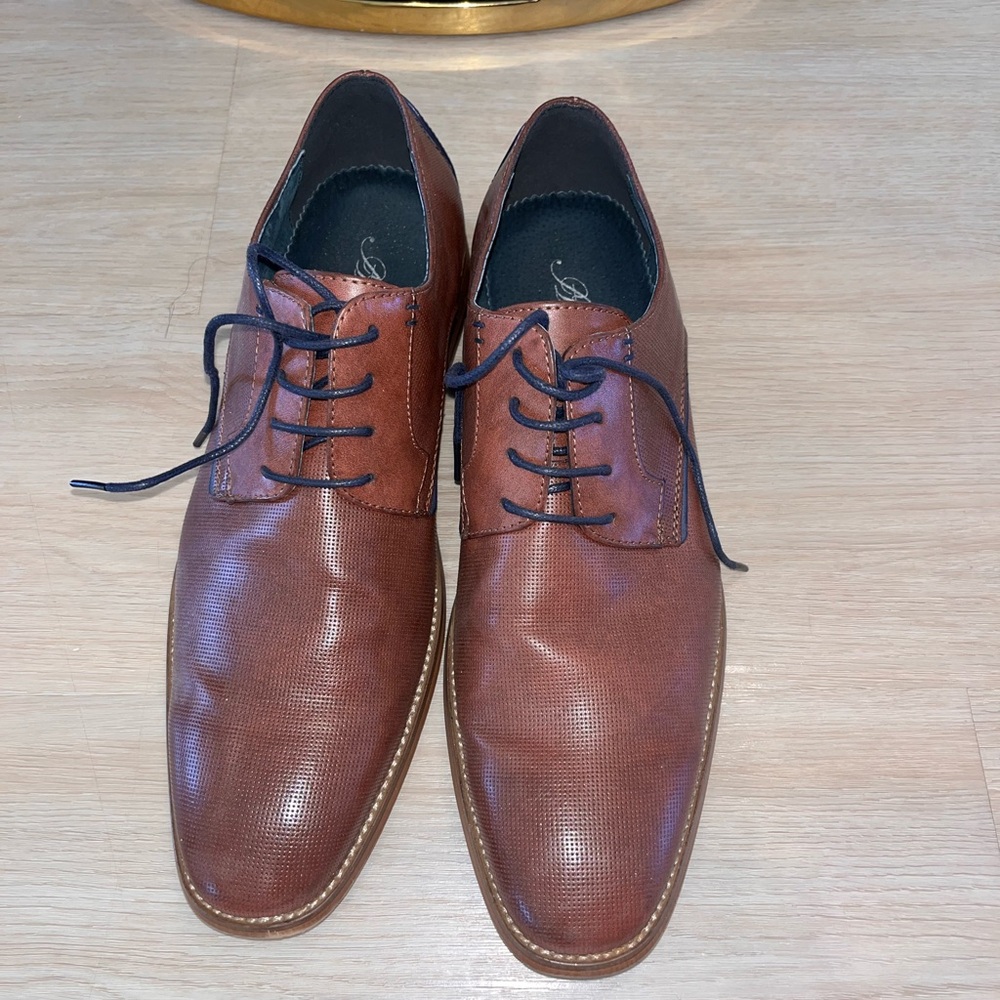 Classic Brown Leather Men's Shoes